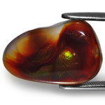 11.50-Carat Natural & Untreated Mexican Fire Agate