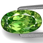 1.27-Carat Deep Green Demantoid Garnet from Namib Desert