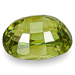 0.90-Carat Lovely Deep Yellow Green Namibian Demantoid Garnet