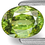 0.79-Carat VVS Vivid Neon Green Namibian Demantoid Garnet