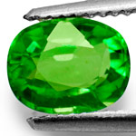 1.00-Carat Beautiful VS-Clarity Green Garnet (Tsavorite)