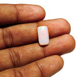 3.64-Carat Rare Australian Opal with Orange Flashes