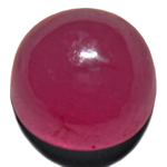 2.36-Carat Round Ruby Cabochon (Natural & Unheated)
