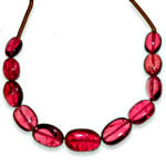 15.27-Carat 11-pc Layout of Intense Red Burmese Spinel Beads