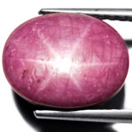 12.69-Carat Beautiful Pink Star Ruby from Mysore - Click Image to Close