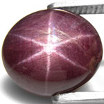 32.06-Carat Superb Purple Star Ruby with Razor-Sharp 6-Ray Star