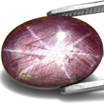 37.48-Carat Natural & Untreated Large Star Ruby from West Africa