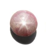 22.27-Carat Light Pink Indian Star Ruby (Natural & Untreated)