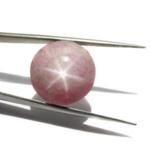 22.27-Carat Light Pink Indian Star Ruby (Natural & Untreated) - Click Image to Close