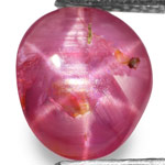 1.35-Carat Purplish Pink Mogok Star Ruby