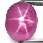 13.66-Carat Excellent Deep Pink Burmese Star Ruby (Unheated)