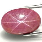 12.60-Carat Pleasing Dark Pink Star Sapphire from Vietnam