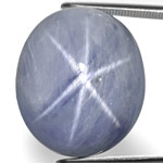 52.05-Carat Massive Greyish Blue Burmese Star Sapphire (AIGS) 52.05-Carat Massive Greyish Blue Burmese Star Sapphire (AIGS)