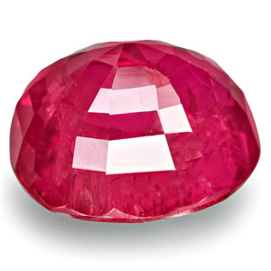 2.86-Carat Fiery Rich Pinkish Red Unheated Ruby from Mozambique - Click Image to Close