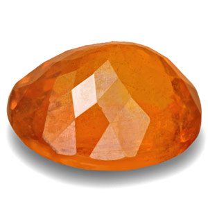 3.55-Carat Eye-Clean Lustrous Intense Orange Tajik Clinohumite - Click Image to Close