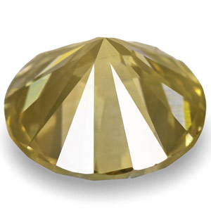 0.74-Carat Fancy Brownish Yellowish Green Diamond from Guinea - Click Image to Close