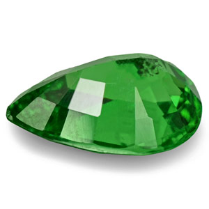 0.86-Carat Chrome Green Pear-Shaped Kenyan Tsavorite - Click Image to Close