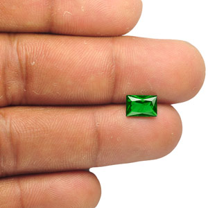 1.22-Carat Chrome Green Tsavorite Garnet from Kenya - Click Image to Close