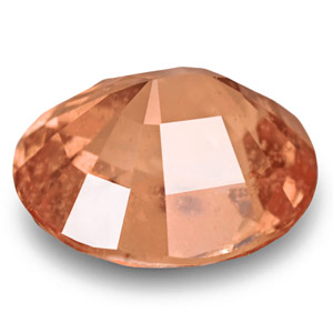 0.58-Carat Unheated Eye-Clean Pinkish Orange Padparadscha - Click Image to Close