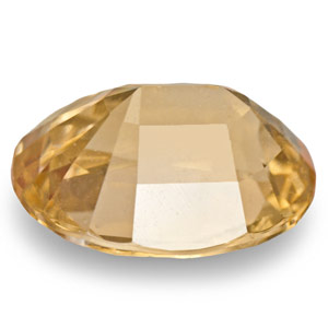 0.91-Carat Unheated VVS-Clarity Lustrous Golden Yellow Sapphire - Click Image to Close