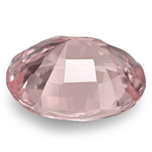 0.59-Carat Eye-Clean Light Orangy Pink Padparadscha Sapphire - Click Image to Close