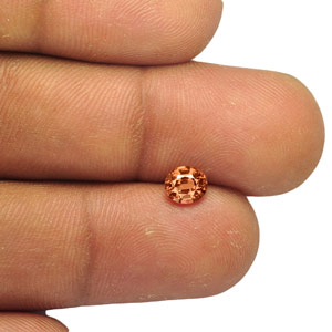 0.64-Carat Beautiful Eye-Clean Unheated Padparadscha Sapphire - Click Image to Close