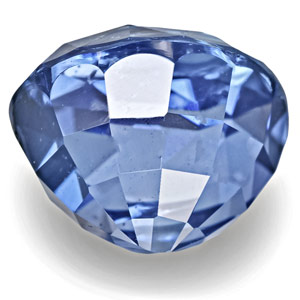 4.09-Carat Unheated Velvety Intense Blue Sapphire from Sri Lanka - Click Image to Close