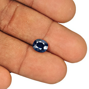 2.54-Carat GRS-Certified Unheated Sapphire from Kanchanaburi - Click Image to Close