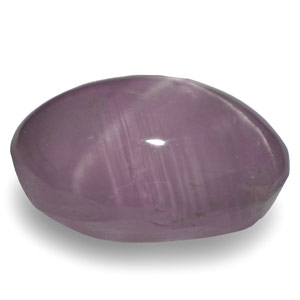 2.88-Carat Greyish Violet Star Sapphire from Ceylon (Sharp Star) - Click Image to Close