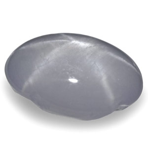 2.35-Carat Soft Violetish White Ceylon Star Sapphire (Unheated) - Click Image to Close