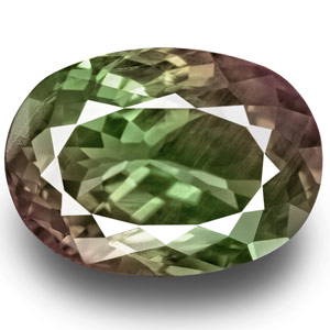 3.28-Carat GIA-Certified Beautiful Dark Green Indian Alexandrite - Click Image to Close