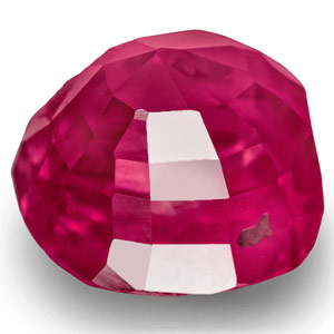 2.68-Carat Unheated Vivid Pinkish Red Cushion-Cut Burmese Ruby - Click Image to Close