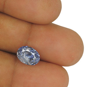 6.02-Carat Rare GIA-Certified Unheated Kashmir-Origin Sapphire - Click Image to Close