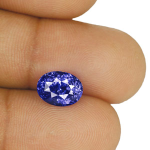 4.12-Carat Unheated Rich Cornflower Blue Sapphire from Sri Lanka - Click Image to Close