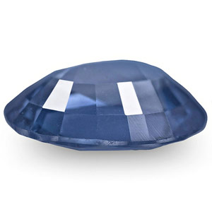 0.86-Carat Unheated VVS-Clarity Deep Blue Sapphire from Ceylon - Click Image to Close