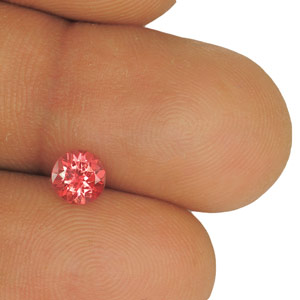 0.68-Carat VVS-Clarity Pinkish Orange Spinel from Mahenge - Click Image to Close