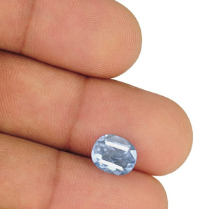 3.14-Carat Unheated Antique-Cut Sapphire from Mogok, Burma (IGI) - Click Image to Close