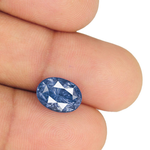 6.21-Carat GIA-Certified Unheated Lustrous Intense Blue Sapphire - Click Image to Close