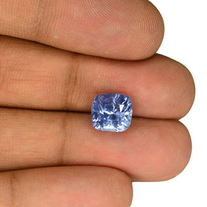 5.15-Carat Unheated Eye-Clean Soft Blue Burmese Sapphire (IGI) - Click Image to Close