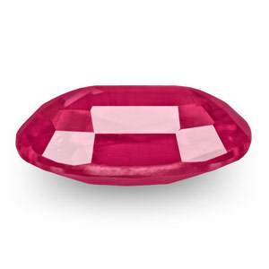 0.90-Carat IGI-Certified Unheated Neon Pinkish Red Cushion Ruby - Click Image to Close