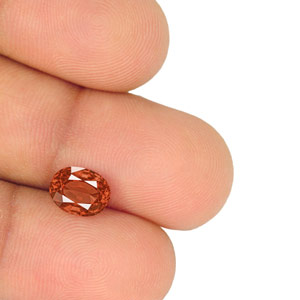 2.01-Carat VVS-Clarity Intense Brownish Orange Spinel from Burma - Click Image to Close