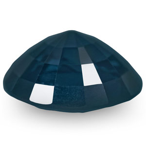 3.80-Carat IGI-Certified Natural Dark Blue Spinel from Sri Lanka - Click Image to Close
