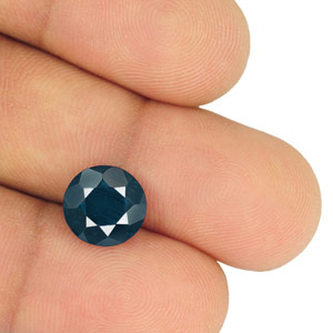 3.80-Carat IGI-Certified Natural Dark Blue Spinel from Sri Lanka - Click Image to Close