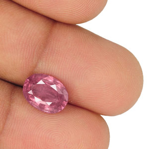 3.28-Carat VS-Clarity Velvety Pink Spinel from Sri Lanka (IGI) - Click Image to Close