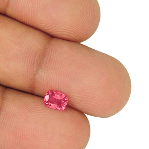 0.70-Carat Cushion-Cut Pastel Pink Spinel from Burma (Unheated) - Click Image to Close