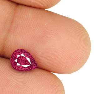 2.01-Carat Unheated Eye-Clean Fiery Vivid Purplish Red Ruby - Click Image to Close