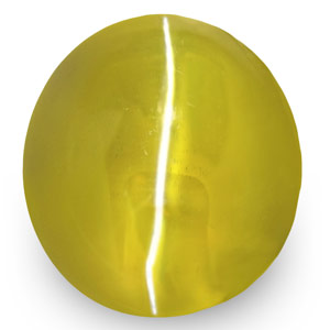 1.98-Carat VVS Rich Greenish Yellow Ceylon Chrysoberyl Cat's Eye - Click Image to Close