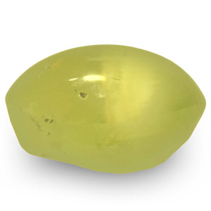 1.21-Carat Greenish Yellow Chrysoberyl Cat's Eye from Sri Lanka - Click Image to Close