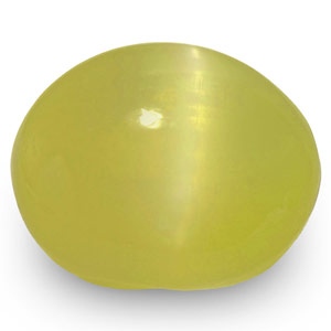 1.88-Carat Golden Yellow Chrysoberyl Cat's Eye from Sri Lanka - Click Image to Close