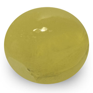 1.18-Carat Brownish Yellow Chrysoberyl Cat's Eye from Sri Lanka - Click Image to Close